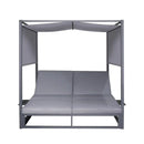 Deko Living Outdoor Gray Rectangular Patio Daybed (COP30504DGRY)