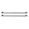 Capital 24-Inch Panel Ready Undercounter 2-Drawer Refrigerator Handle Kit in Chrome Polished, 2 Handles (CR-24DPR-HK-CP)