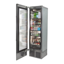 Perlick C-Series 24 Inch Single-Zone Beverage Center with 316 Can Capacity in Panel Ready with Left Hinge (CR24B-2-4LL)