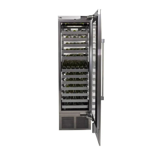 Perlick C-Series 24 Inch Single-Zone Wine Cooler with 74 Bottle Capacity in Panel Ready with Right Hinge (CR24W-2-4RL)