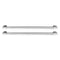 Capital OEM Column Refrigerator Bottom Freezer Handle Kit in Chrome Satin, Two Handle (CR-RBF-HK-CS)