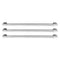 Capital OEM Column Refrigerator Bottom Freezer Handle Kit in Chrome Satin, Three Handles (CR-RBF-HK-CS)