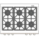 Capital 36"  Freestanding Dual Fuel Range with 5.4 cu. ft. Electric Oven in Stainless Steel (CSB366)