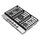 Cosmo 30-Inch Gas Cooktop in Stainless Steel (COS-CTGH305SS)