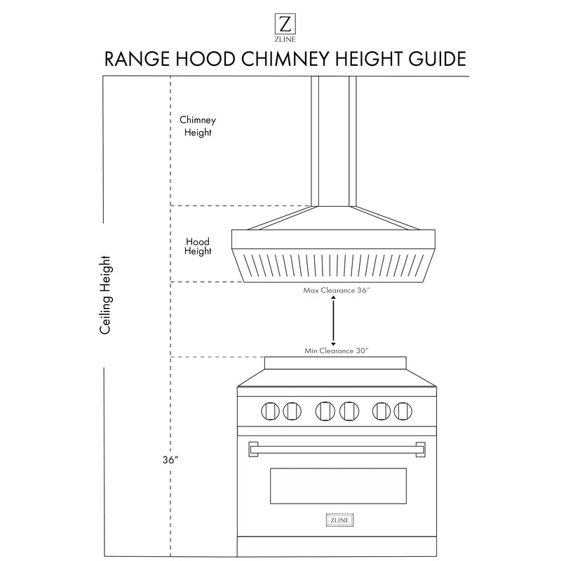 ZLINE 36-Inch Wooden Wall Range Hood with Crown Molding and 700 CFM Motor (321TT-36)