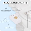 TUSHY Classic 3.0 Non-Electric Bidet Attachment, Adjustable Water Pressure, Angle Control & Easy Home Installation