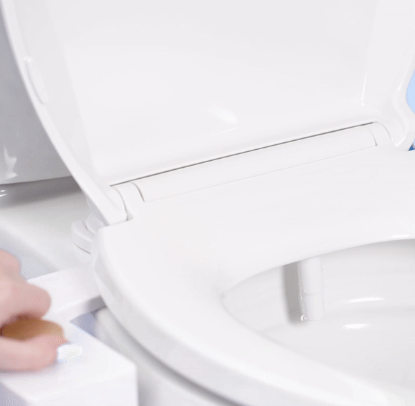 TUSHY Spa 3.0 Premium Bidet Attachment, Dual Temp Cold & Warm Water, Self Cleaning, Adjustable Pressure Nozzle & Angle Control