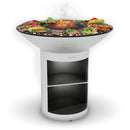 Arteflame XXL 40" Platinum Edition Grill Classic Storage Base in Stainless Steel