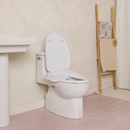 TUSHY Cloud Electronic Bidet Heated Toilet Seat with Warm Water, Air Dryer, Soft Close Lid, and Night Light