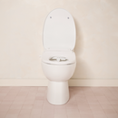 TUSHY Cloud+ Electronic Bidet Heated Toilet Seat with Intelligent Remote, Personal Settings, Warm Water, Air Dryer, Automatic Deodorizer & Night Light