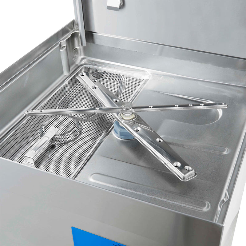 Forno Commerciale Hood Dishwasher in Stainless Steel, 26L Tank Capacity (FCMDW0031)