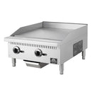 Forno Commerciale 24-Inch Gas Griddle in Stainless Steel (FCMGG0055-24)