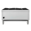 Forno Commerciale 24-Inch Gas Hotplate in Stainless Steel (FCMHP0079-24)