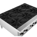 Forno Commerciale 36-Inch Gas Hotplate in Stainless Steel (FCMHP0079-36)