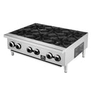 Forno Commerciale 36-Inch Gas Hotplate in Stainless Steel (FCMHP0079-36)