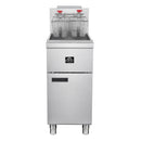 Forno Commerciale Propane Gas Deep Fryer with 3 Burners 90,000 BTU, 40 Lbs Oil Capacity (FCMGF0016)
