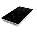 Forno Parco 12-Inch Induction Cooktop, 2 Zones, 3600W, Touch Control, 9 Power Levels & Booster Function  (FCTIN0583-12)