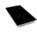 Forno Parco 12-Inch Induction Cooktop, 2 Zones, 3600W, Touch Control, 9 Power Levels & Booster Function  (FCTIN0583-12)
