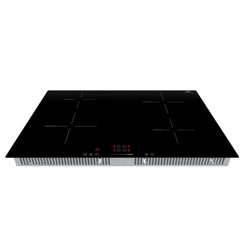 Forno  Parco 30-Inch Induction Cooktop, 4 Zones, 7200W, Touch Control, 9 Power Levels & Booster Function (FCTIN0583-30)