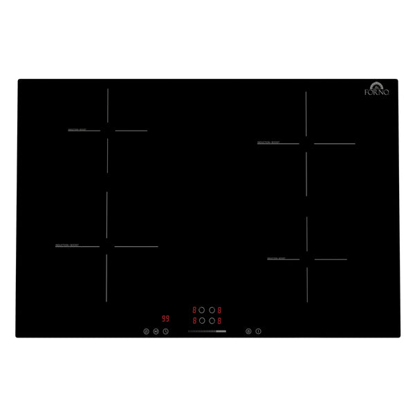 Forno  Parco 30-Inch Induction Cooktop, 4 Zones, 7200W, Touch Control, 9 Power Levels & Booster Function (FCTIN0583-30)