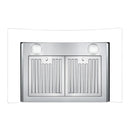 Cosmo 4-PIece Appliance Package - 30-Inch Gas Range, Wall Mount Range Hood, Dishwasher and Refrigerator in Stainless Steel (COS-4PKG-125)