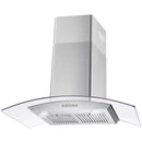 Cosmo 3 - Piece Appliance Package - 36-Inch Gas Range, 36-Inch Wall Mount Range Hood and 24-Inch Dishwasher (COS-3PKG-036)