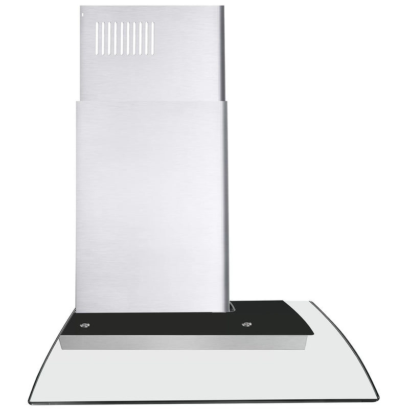 Cosmo 36-Inch  Ductless Wall Mount Range Hood in Stainless Steel with Tempered Glass (COS-668A900-DL)