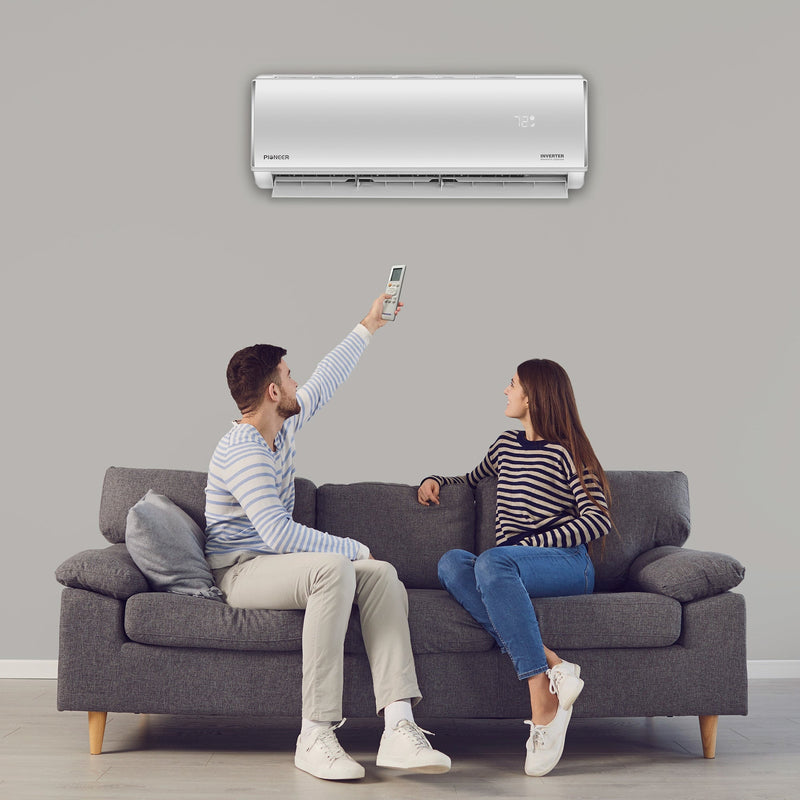 Pioneer® Diamante Essenza™ 24,000 BTU 17 SEER2 230V High-Wall Ductless Mini-Split Air Conditioner Inverter Heat Pump with 16 Ft. Kit (WYT024GLUI17RL)