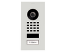 DoorBird D1101FV Fingerprint 50 Surface-Mount IP Video Door Station, 1 Call Button in  Stainless Steel V4A