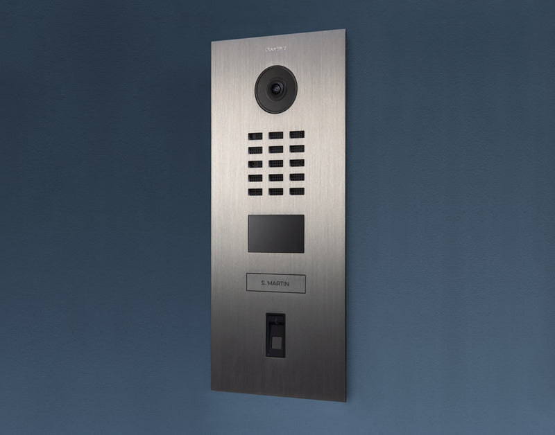 DoorBird D2101FV Fingerprint 50 IP Video Door Station in Chrome