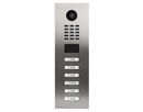 DoorBird D2106V IP Video Door Station, 6 Call Buttons in Brass