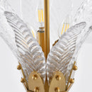 Parrot Uncle 17-Inch Vito 3-Light Feather-Shaped Island Pendant Light (D3014)