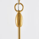 Parrot Uncle 17-Inch Vito 3-Light Feather-Shaped Island Pendant Light (D3014)