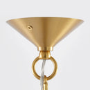 Parrot Uncle 17-Inch Vito 3-Light Feather-Shaped Island Pendant Light (D3014)