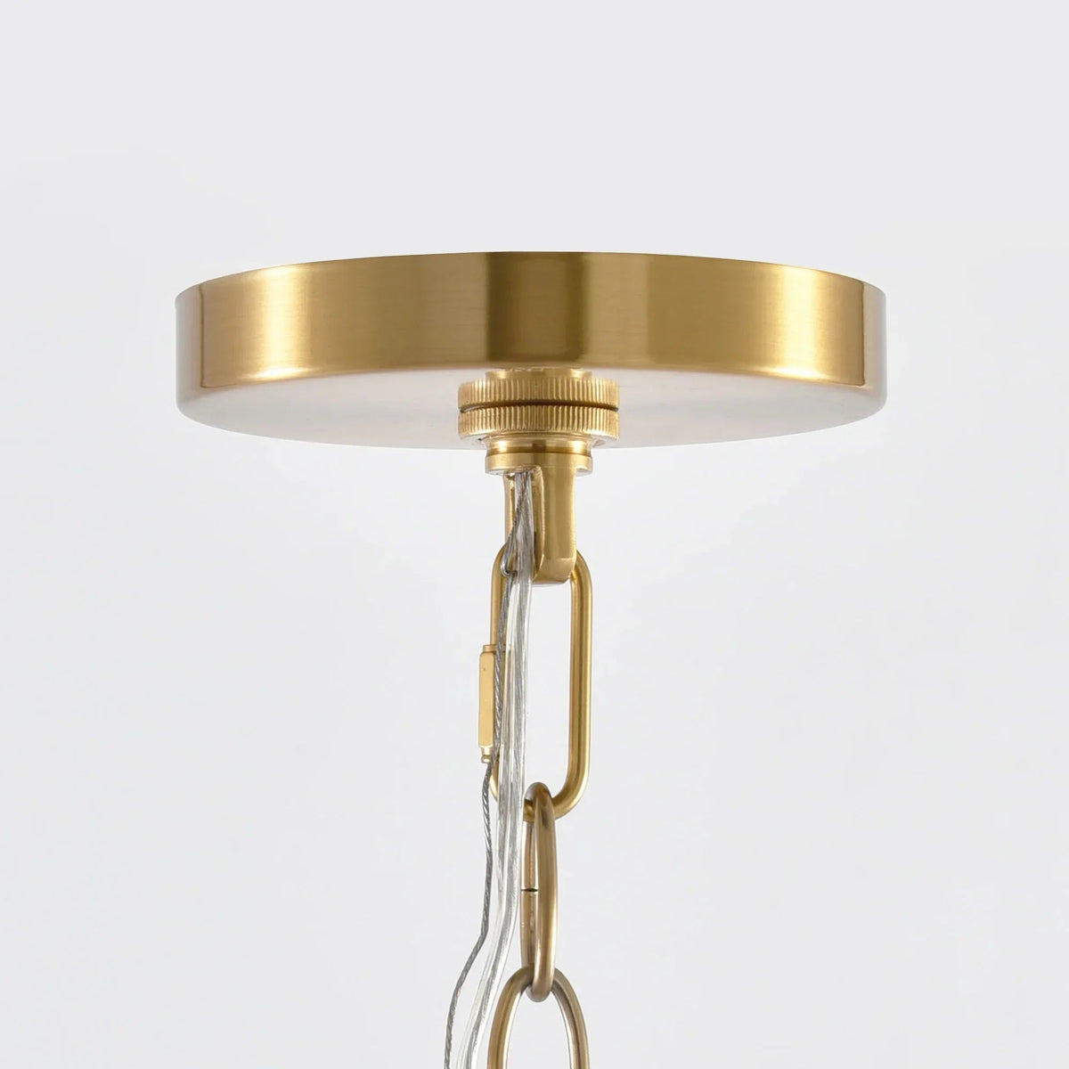 Parrot Uncle 26-Inch Uriah 5-Light Golden Chandelier (D3019)