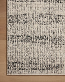 Loloi II Runner Rug 2' 7" x 12' in Oatmeal and Charcoal (DAR-02)