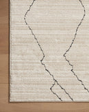 Loloi II Runner Rug 2' 7" x 10' in Sand and Charcoal (DAR-03)