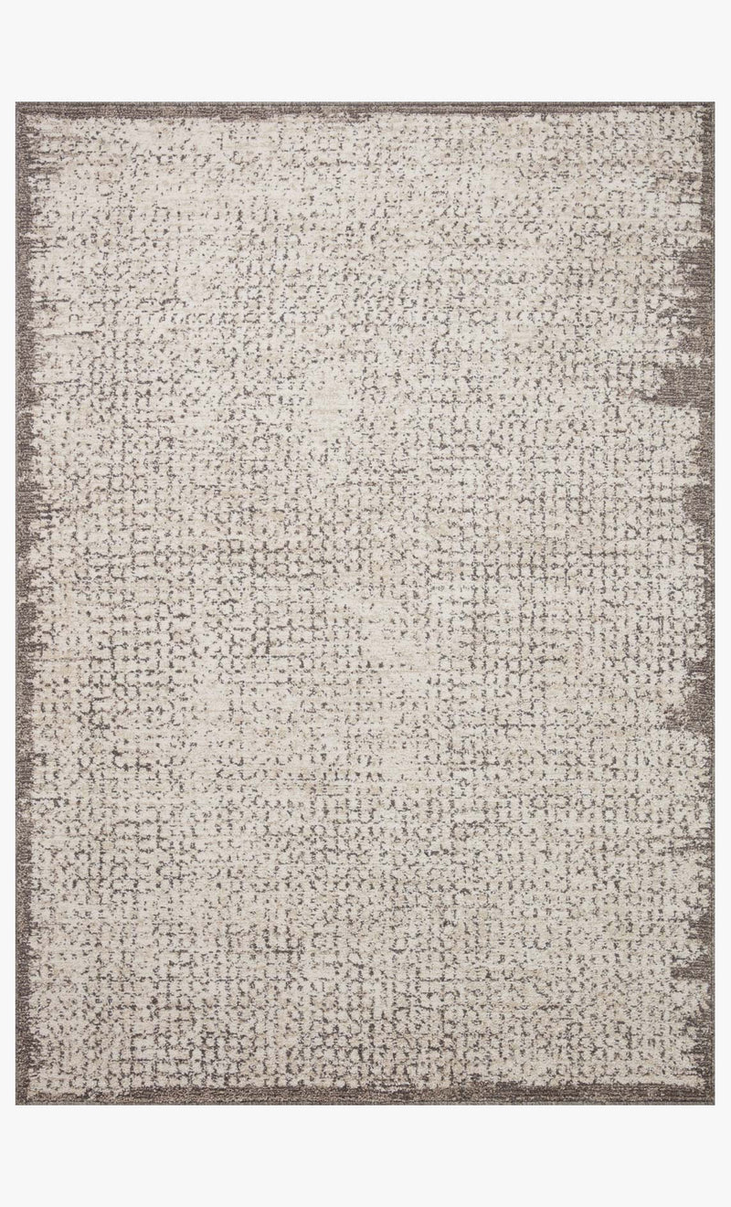 Loloi II Area Rug 6' 7" x 9' 3" in Ivory and Stone (DAR-04)