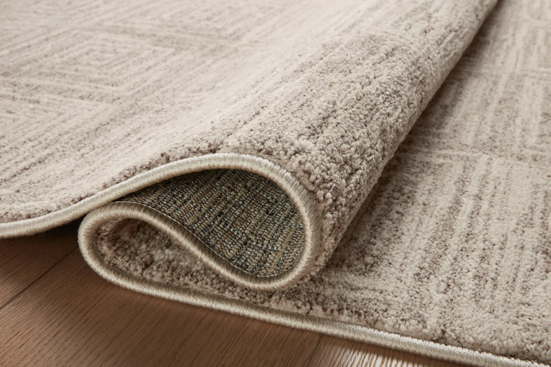 Loloi II Runner Rug 2' 7" x 12' in Beige and Gray (DAR-05)