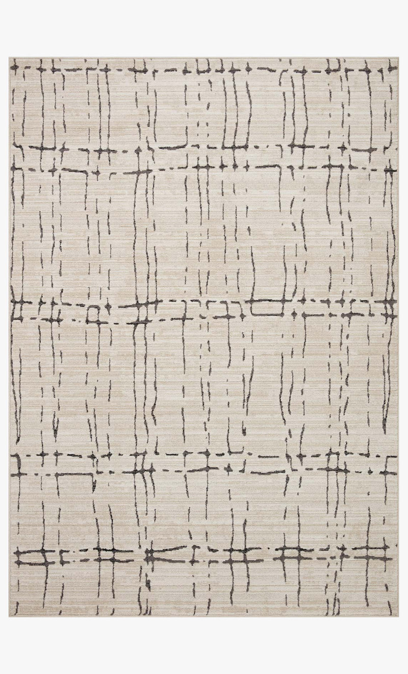 Loloi II Area Rug 7'10" x 10' in Sand and Dk. Gray (DAR-06)