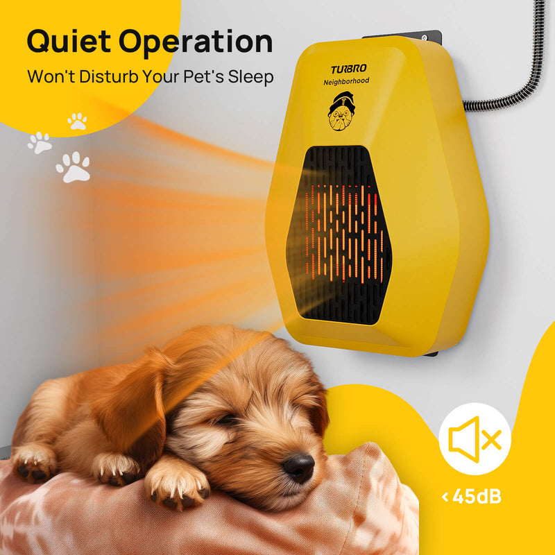 TURBRO Neighborhood DH800A Dog House Heater