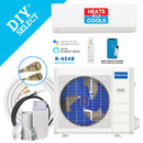 MRCOOL DIY Select 24K BTU Ductless Mini Split System with White Wall Mount Air Handler, 230V, 11.5 Ft DIY Lineset, R454B (DIYS-24-HP-230A11-O)