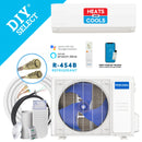 MRCOOL DIY Select 9K BTU Ductless Mini Split System with White Wall Mount Air Handler, 115V, 11.5 Ft DIY Lineset, R454B (DIYS-09-HP-115A11-O)