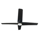 Parrot Uncle 60-Inch Parvez Modern DC Motor Downrod Mount Reversible Ceiling Fan with Lighting and Remote Control (F8313110V)