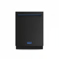 Gordon Ramsay by Thor Kitchen 24 Inch Dishwasher in Black with Navy Blue Trim (DW24X8BA00-BLU)