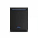 Gordon Ramsay by Thor Kitchen 24 Inch Dishwasher in Black with Navy Blue Trim (DW24X8BA00-BLU)