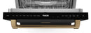 Gordon Ramsay by Thor Kitchen 24-Inch Dishwasher in Black with Bronze Trim (DW24X8BA00-BRZ)