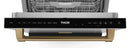 Gordon Ramsay by Thor Kitchen 4-Piece Appliance Package -  48-Inch Propane Gas Range, Wall Mount Range Hood, 36-Inch French Door Refrigerator, and Dishwasher in Stainless Steel with Bronze Trim