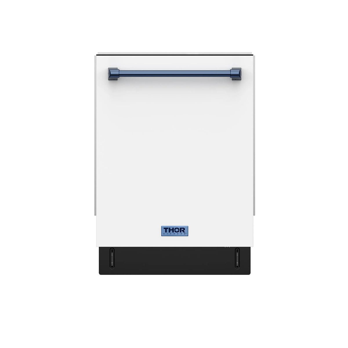 Gordon Ramsay by Thor Kitchen 24-Inch Dishwasher in White with Navy Blue Trim (DW24X8BAW-BLU)