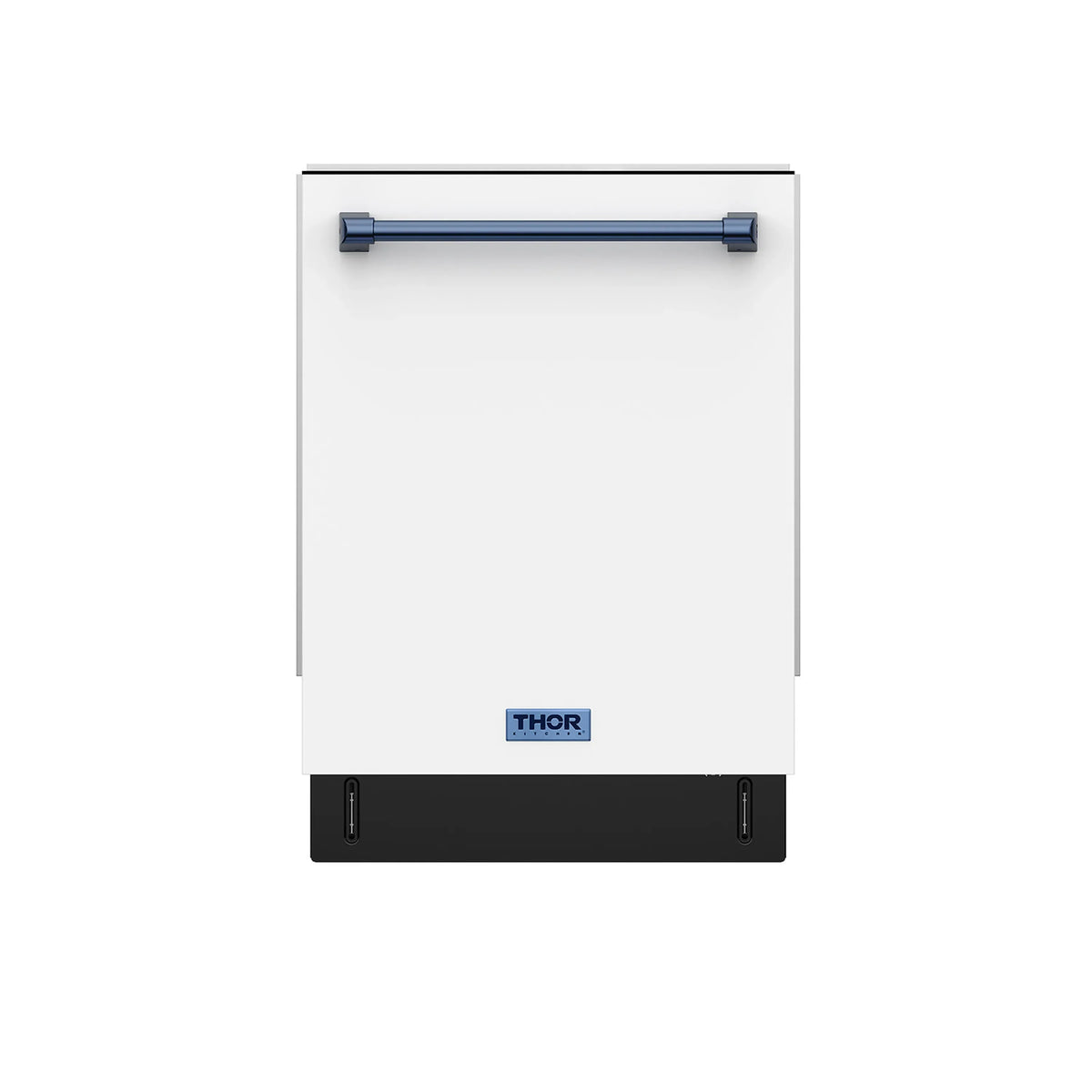 Gordon Ramsay by Thor Kitchen 24-Inch Dishwasher in White with Navy Blue Trim (DW24X8BAW-BLU)
